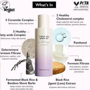 Haruharu Wonder Korean Skin Care Black Rice Hyaluronic Toner - New